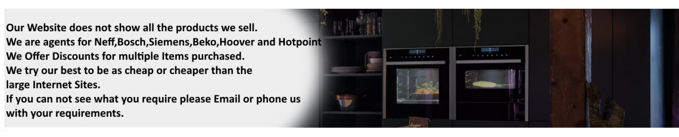 Dishwashers at John Kerry and sons Stroud stonehouse